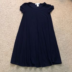 Planet Gold t-shirt dress